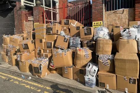 fake clothes for sale manchester - counterfeit street Manchester closure.